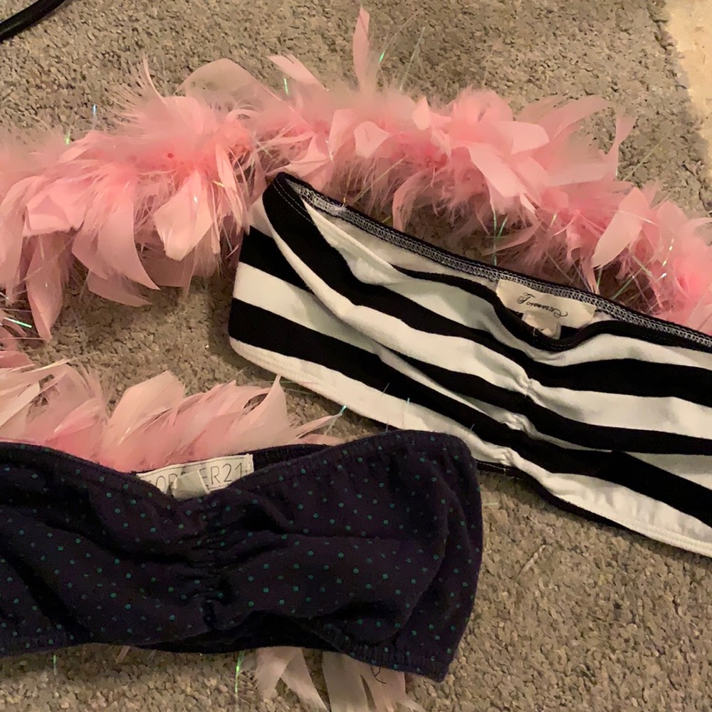Forever 21 bandeau tops (NWOT)